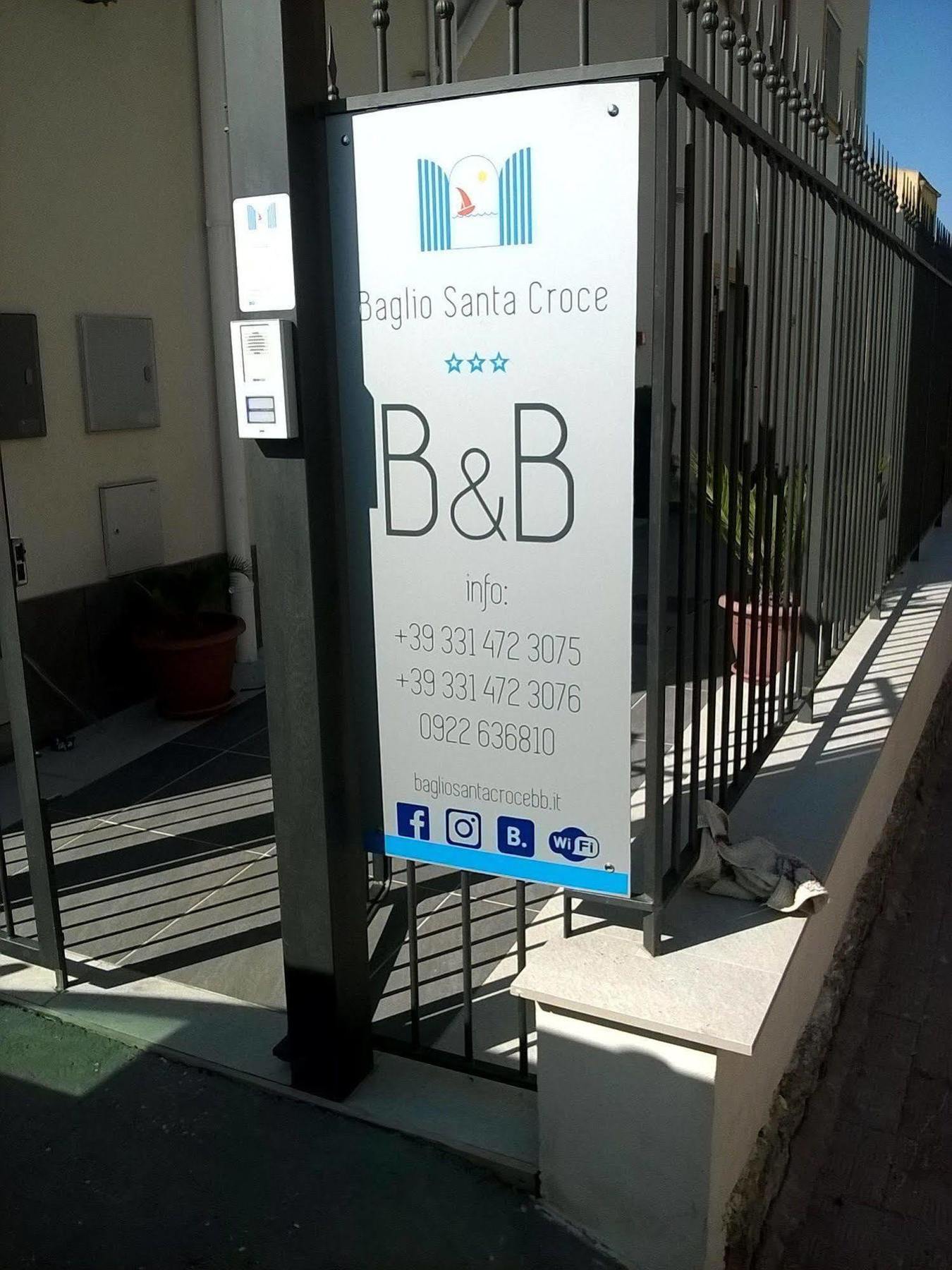 B&B Baglio Santa Croce 포르토 엠페도클레 외부 사진